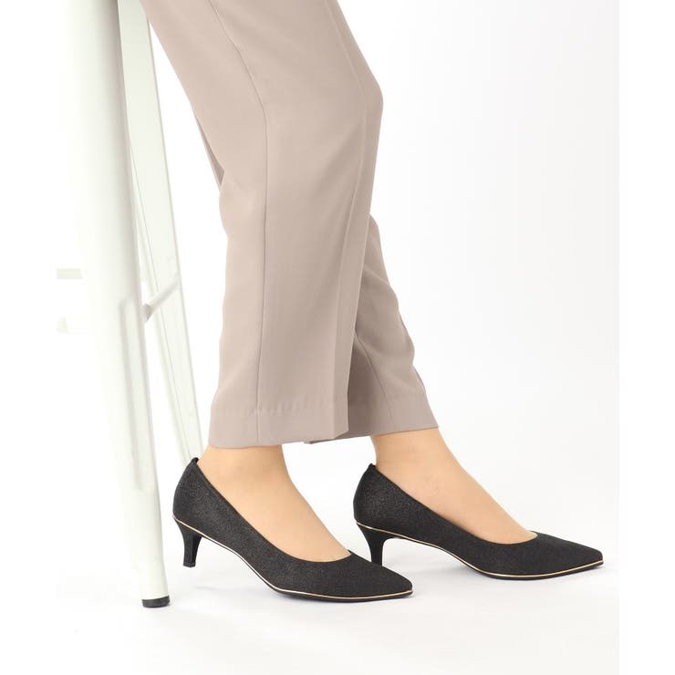 履きやすいパンプスヒール約5.5cm/グリッター | ESPERANZA | 詳細画像20 