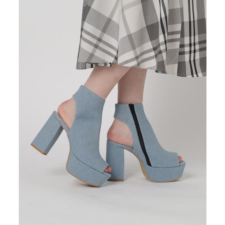 【ラク盛り／ブーサン】リピーター続出／脚長美脚 厚底ブーツサンダル | ESPERANZA | 詳細画像50 