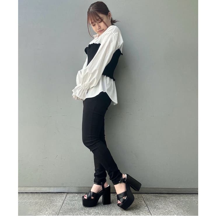 【ラク盛り／サンダル】リピーター続出／脚長美脚 ラク盛り厚底サンダル | ESPERANZA | 詳細画像56 