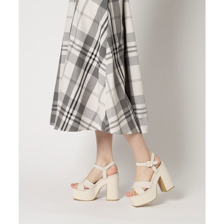 【ラク盛り／サンダル】リピーター続出／脚長美脚 ラク盛り厚底サンダル | ESPERANZA | 詳細画像90 