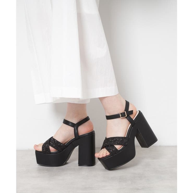 【ラク盛り／サンダル】リピーター続出／脚長美脚 ラク盛り厚底サンダル | ESPERANZA | 詳細画像34 