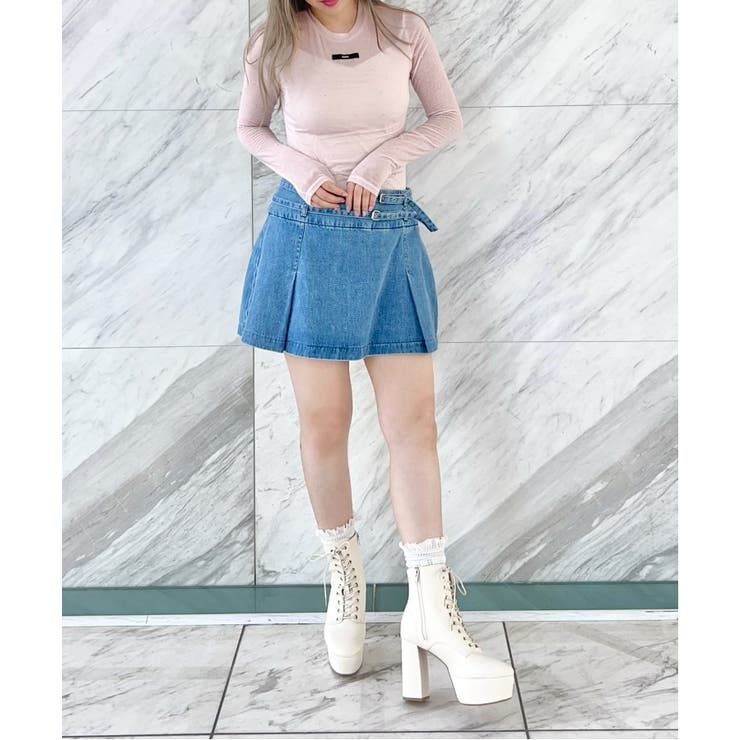 【ラク盛り／ショートブーツ】リピーター続出／脚長美脚 厚底レースアップブーツ | ESPERANZA | 詳細画像28 