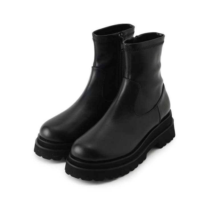 【急な雨にもOK】厚底トラックソールショートブーツ | ESPERANZA | 詳細画像8 