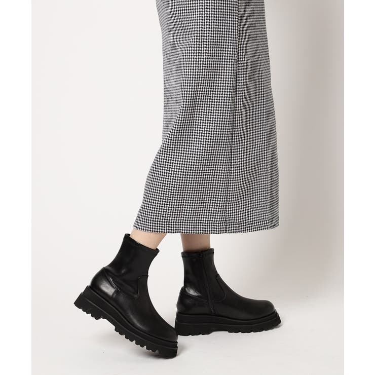 【急な雨にもOK】厚底トラックソールショートブーツ | ESPERANZA | 詳細画像3 