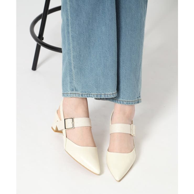 スリングバックミュールパンプス | ESPERANZA | 詳細画像24 