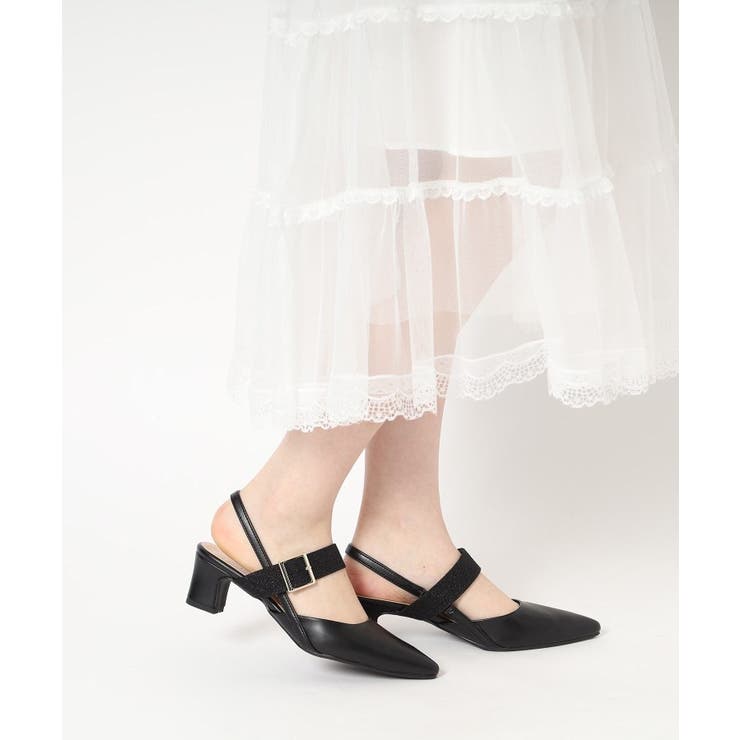 スリングバックミュールパンプス | ESPERANZA | 詳細画像32 