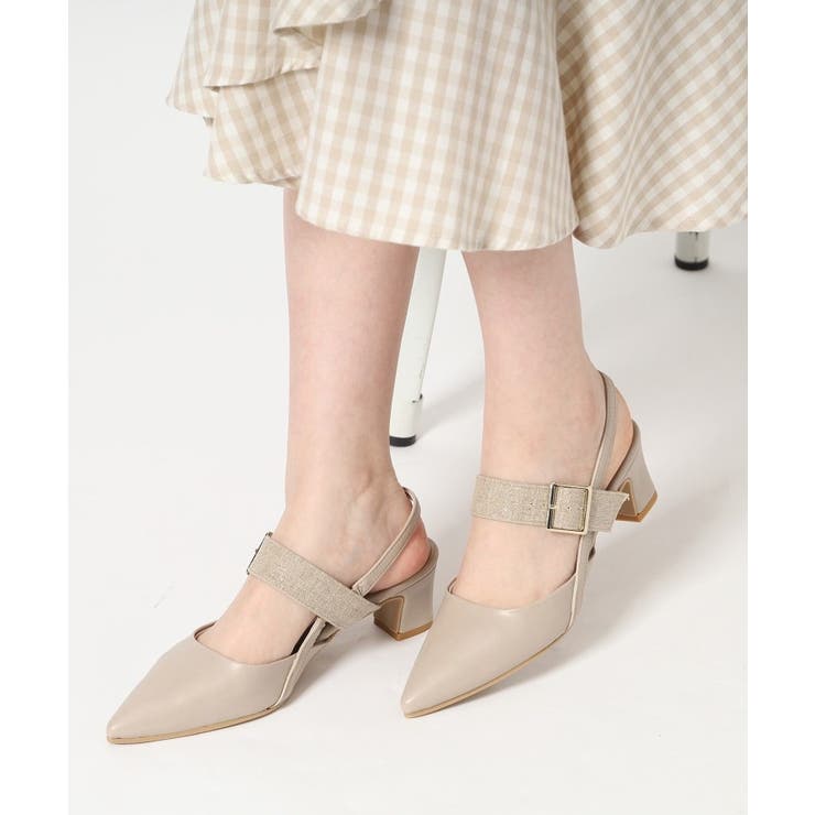 スリングバックミュールパンプス | ESPERANZA | 詳細画像37 