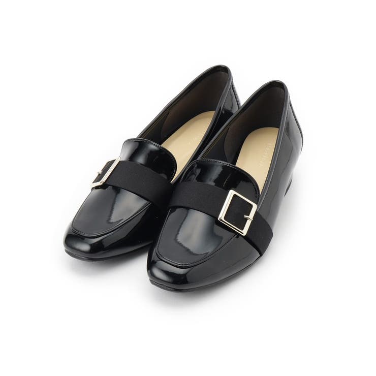 エナメルブラック(219) | バックルローファー 25SS レイン対応 | ESPERANZA