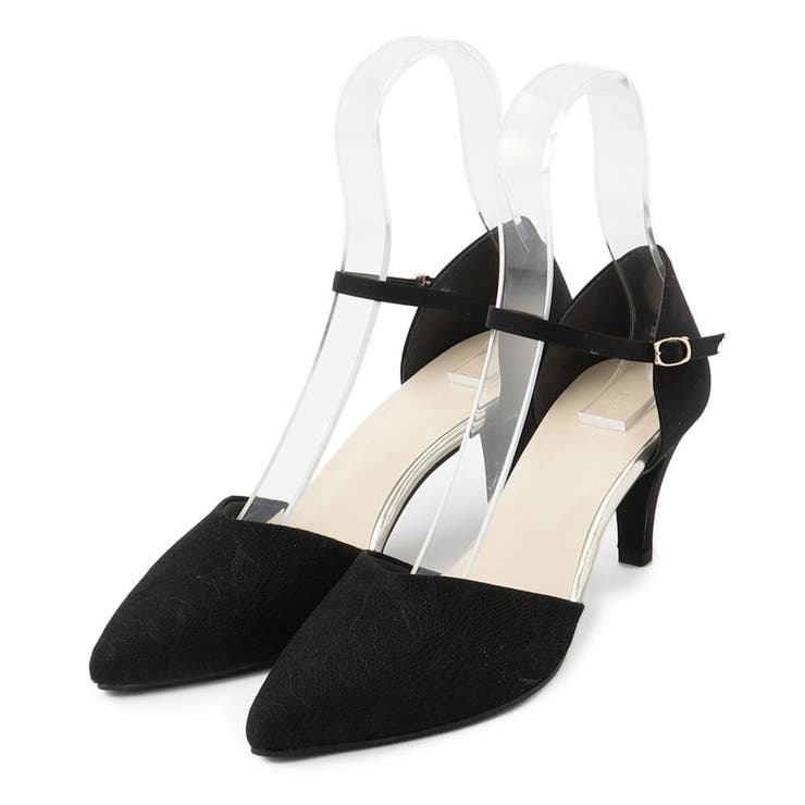 ブラック(919) | アンクルストラップパンプス | ESPERANZA