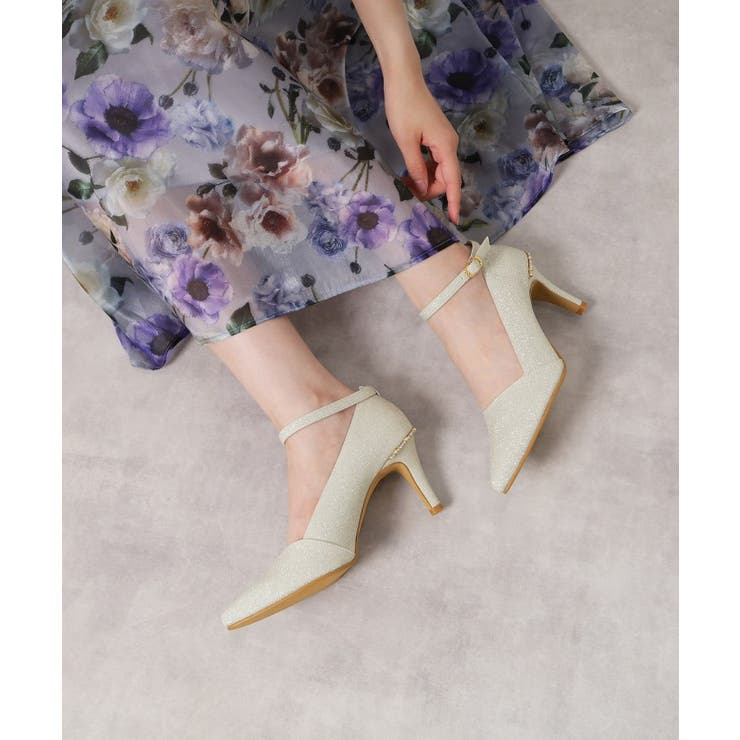 シルバー(306) | ヒールキャップパンプス | ESPERANZA