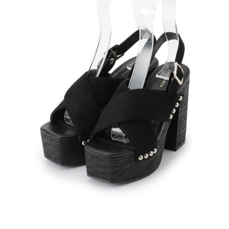 【ラク盛り／サンダル】リピーター続出／脚長美脚 クロススタッズサンダル | ESPERANZA | 詳細画像11 