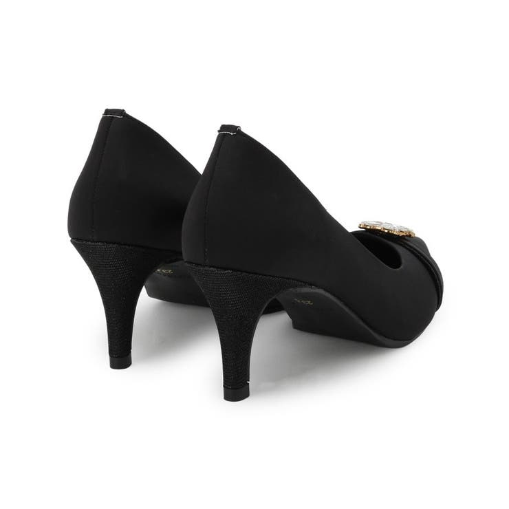 【12時間パンプス】約7．5cm／ビジューベルト パーティ-結婚式に最適 | ESPERANZA | 詳細画像16 