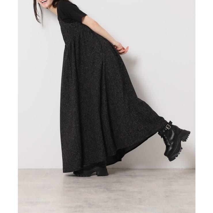 レースアップバックル厚底ブーツ | ESPERANZA | 詳細画像3 