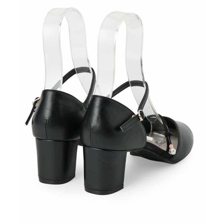 ポインテッドトゥパール調付きセパレートパンプス | ESPERANZA | 詳細画像16 