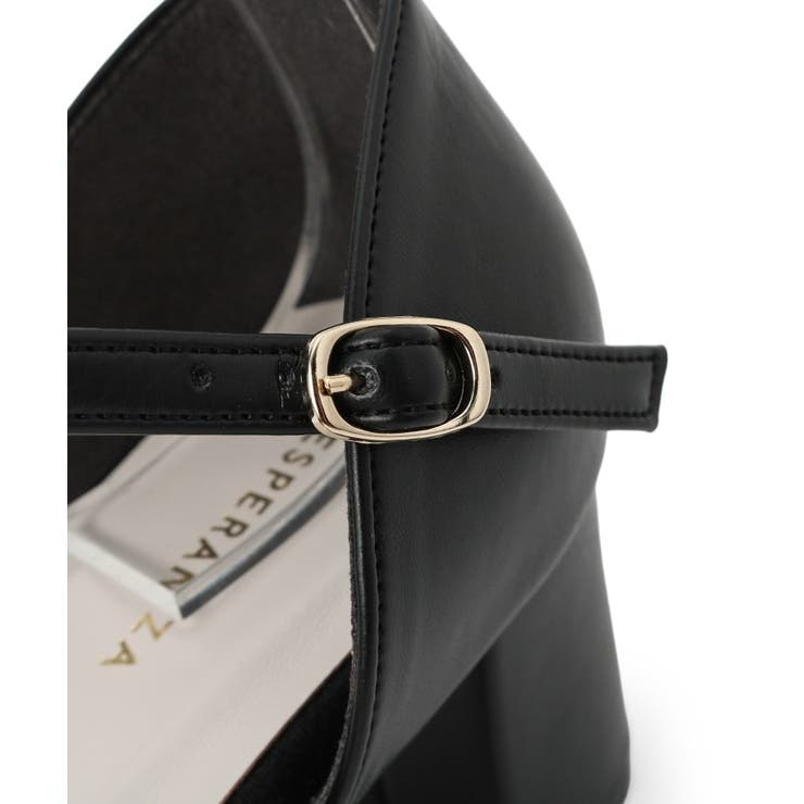 ポインテッドトゥパール調付きセパレートパンプス | ESPERANZA | 詳細画像21 