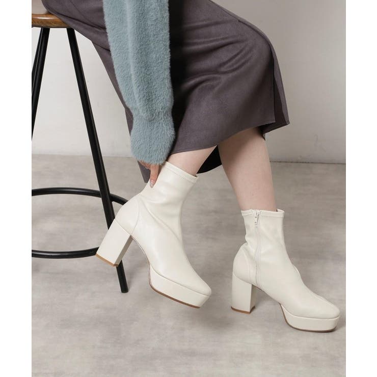 ゆる傾斜ショートブーツ | ESPERANZA | 詳細画像9 