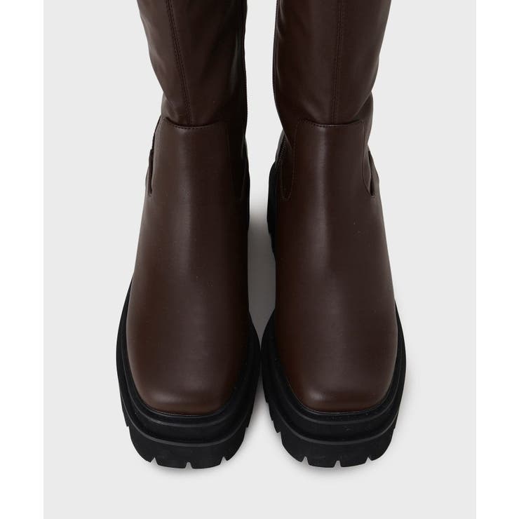 【晴雨兼用】2段底ロングブーツ | ESPERANZA | 詳細画像19 