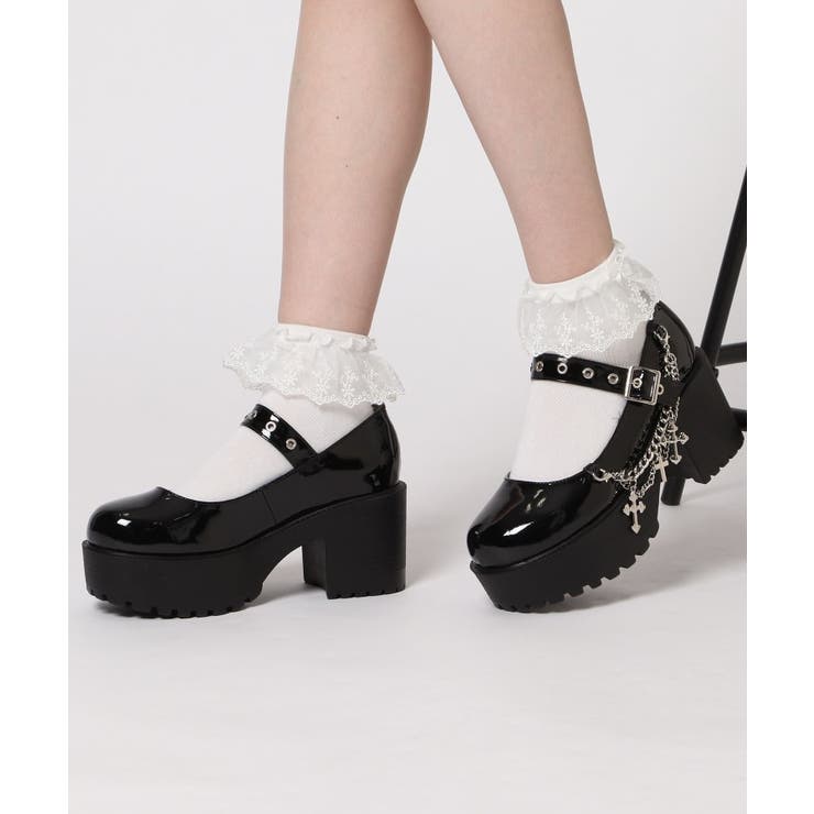 ４CCCCEES 厚底パンプス セール】 5WAYチャンキーヒール厚底パンプス （パンプス