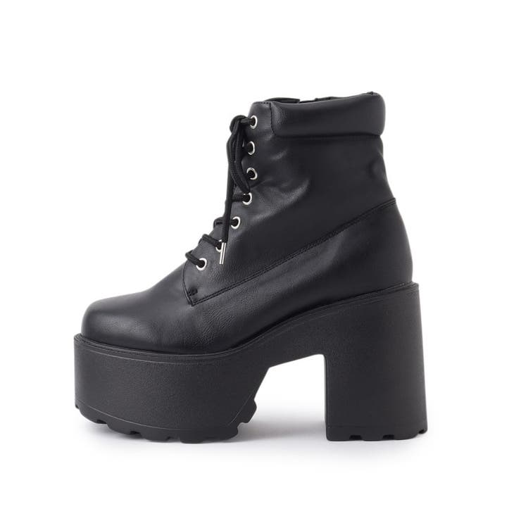 厚底レースアップブーツ | ESPERANZA | 詳細画像13 