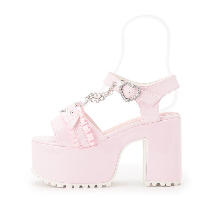 厚底羽つきハートサンダル 24SS | ESPERANZA | 詳細画像3 