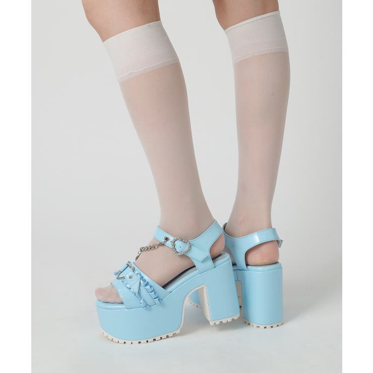 厚底羽つきハートサンダル 24SS | ESPERANZA | 詳細画像31 