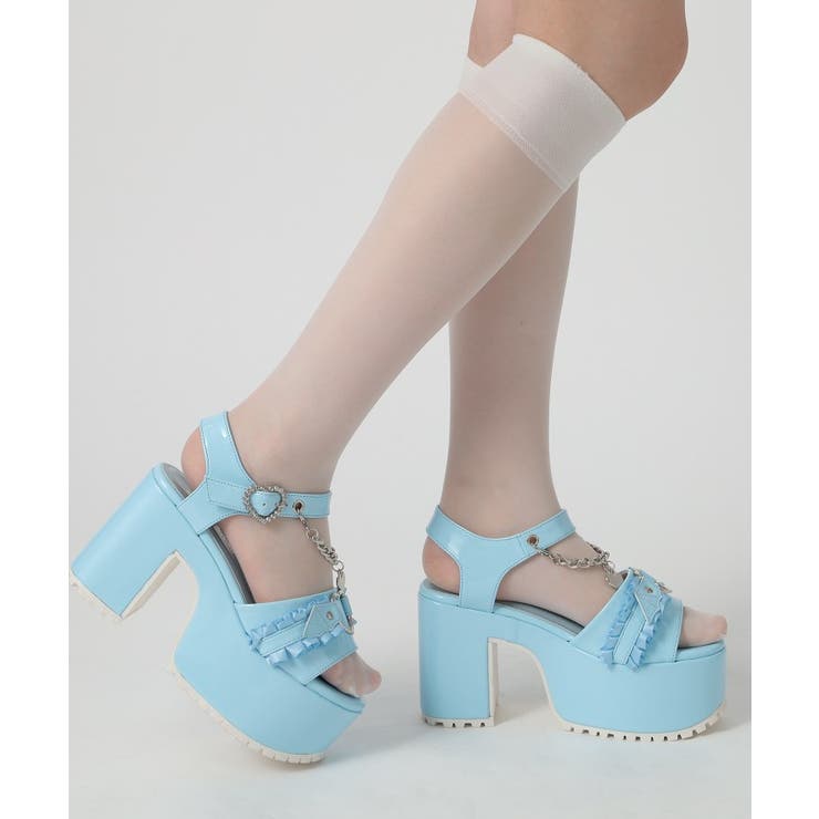 厚底羽つきハートサンダル 24SS | ESPERANZA | 詳細画像33 