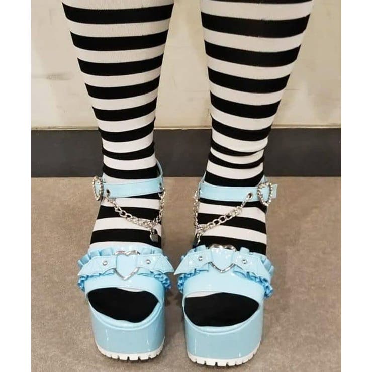 厚底羽つきハートサンダル 24SS | ESPERANZA | 詳細画像45 