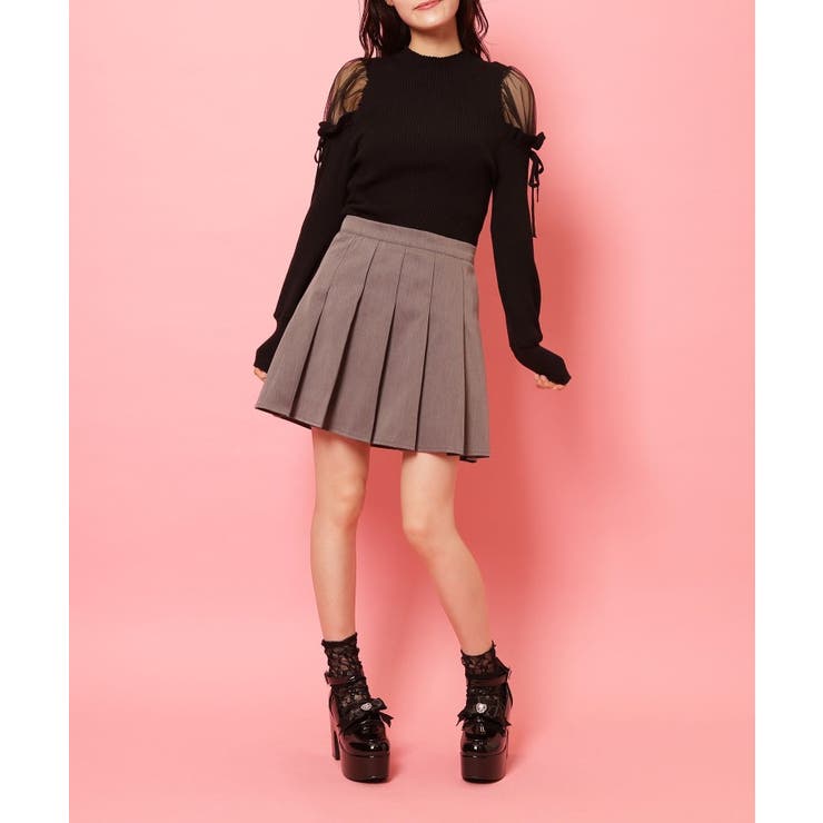 2WAYリボン付き厚底ローファー | ESPERANZA | 詳細画像18 