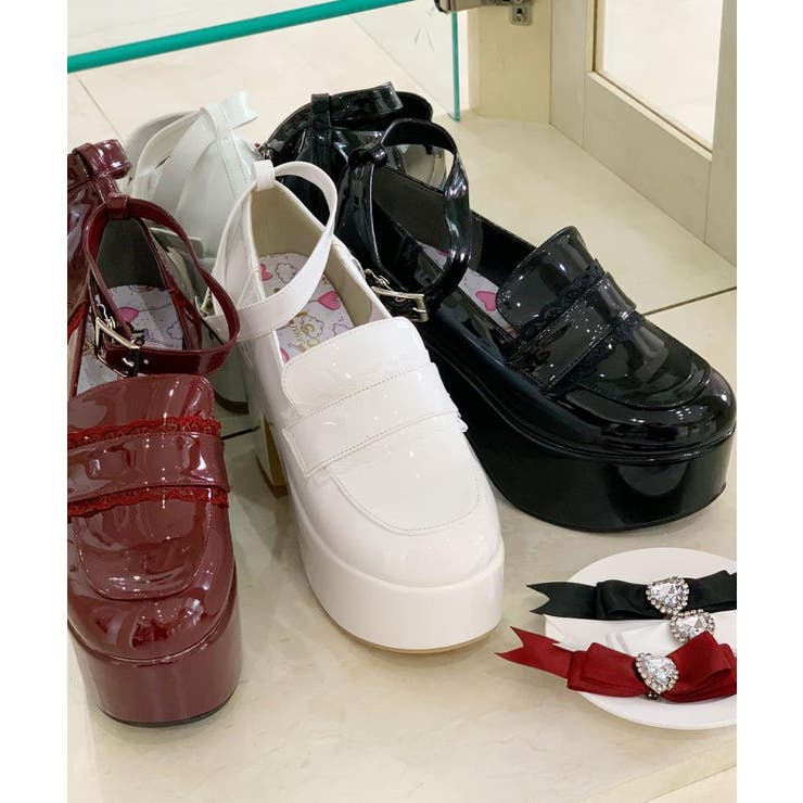 2WAYリボン付き厚底ローファー | ESPERANZA | 詳細画像5 