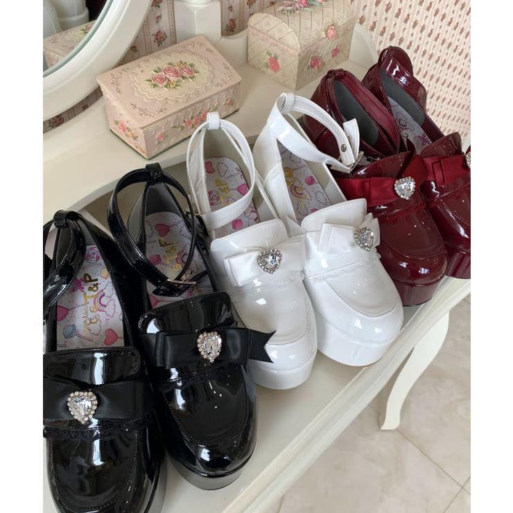 2WAYリボン付き厚底ローファー | ESPERANZA | 詳細画像14 