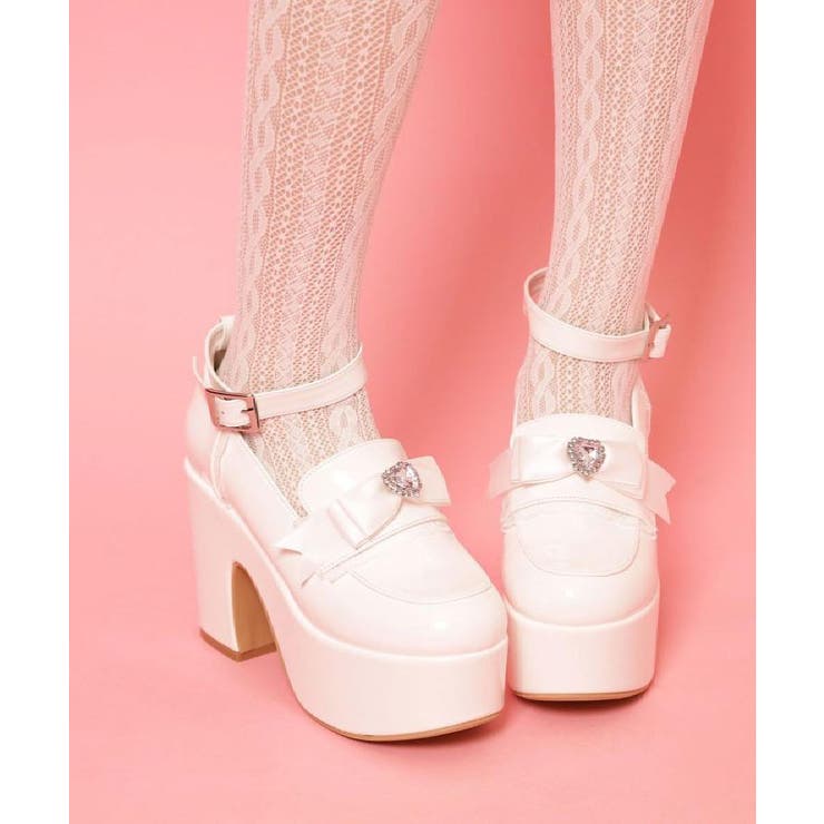 2WAYリボン付き厚底ローファー | ESPERANZA | 詳細画像20 