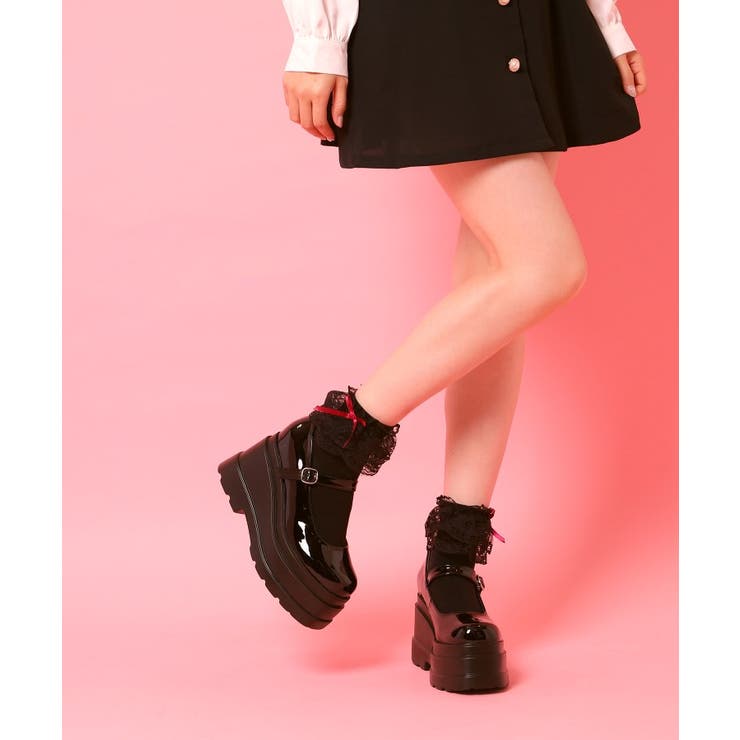 ストラップ厚底パンプス | ESPERANZA | 詳細画像8 