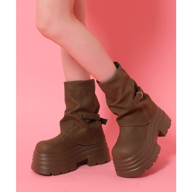 厚底カバーブーツ | ESPERANZA | 詳細画像4 