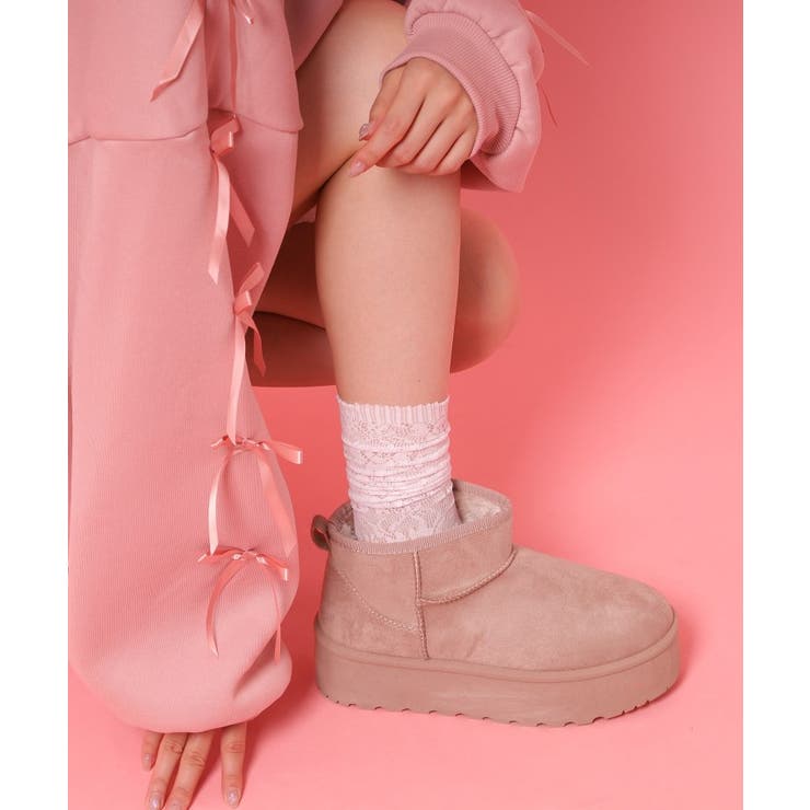 厚底プレーンフェイクムートン | ESPERANZA | 詳細画像9 