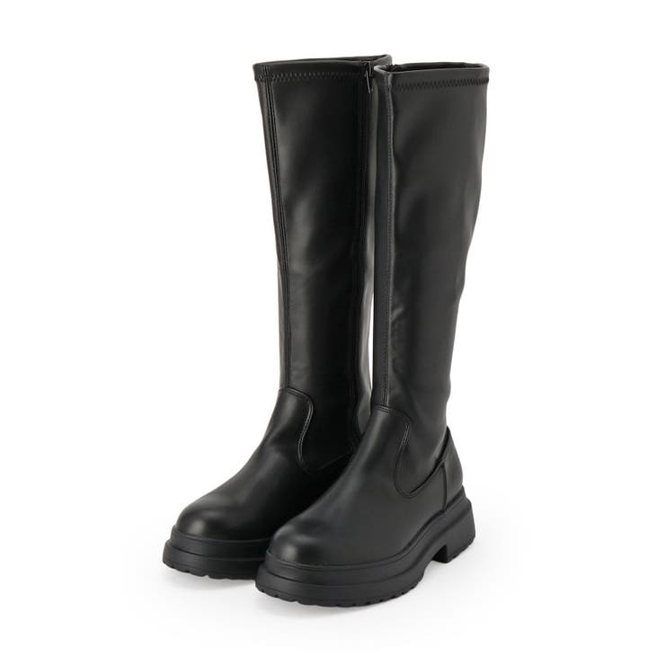 トラックソールロングブーツ | ESPERANZA | 詳細画像6 