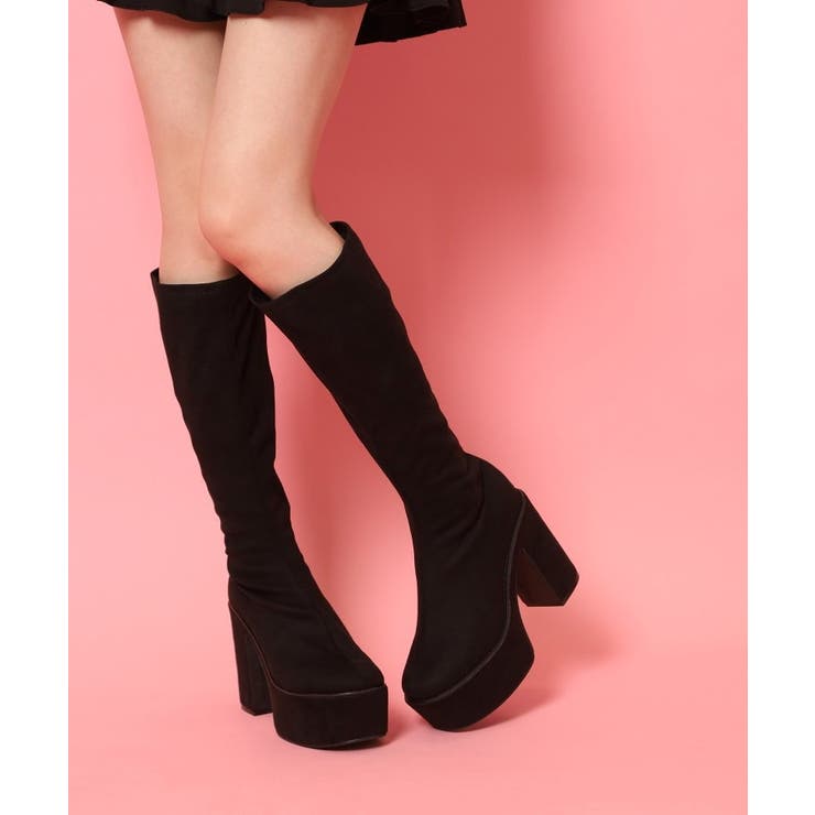 厚底プレーンブーツ | ESPERANZA | 詳細画像7 