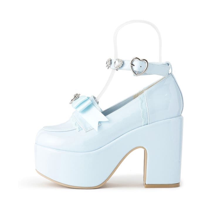 厚底リボン付き3WAYキラキラパンプス | ESPERANZA | 詳細画像5 