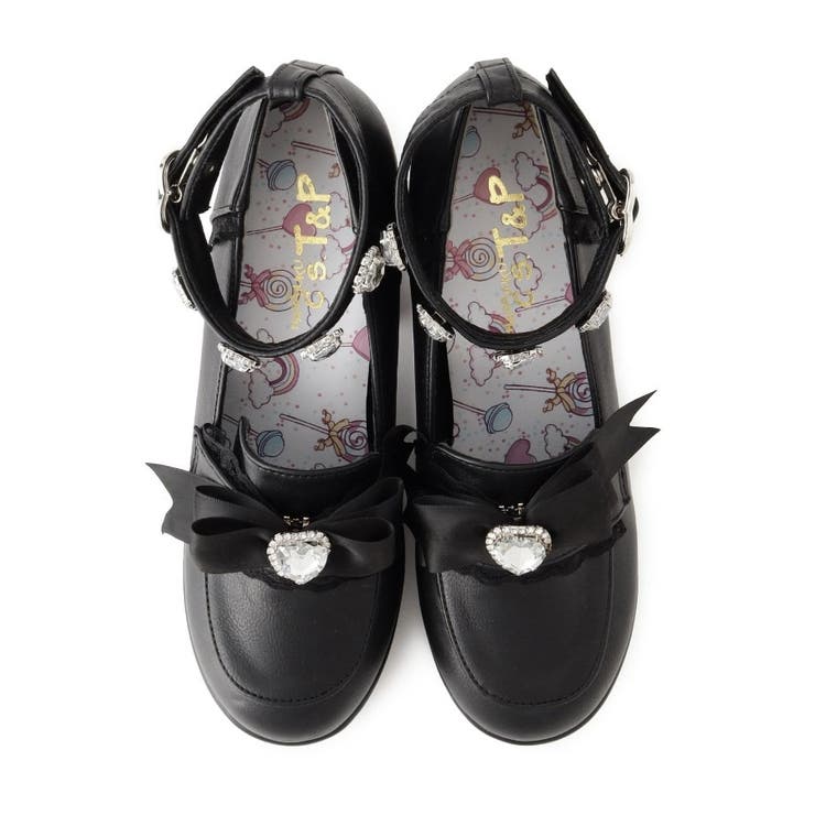 厚底リボン付き3WAYキラキラパンプス | ESPERANZA | 詳細画像8 