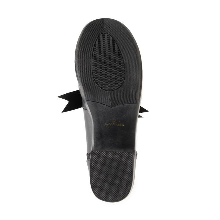 厚底リボン付き3WAYキラキラパンプス | ESPERANZA | 詳細画像9 