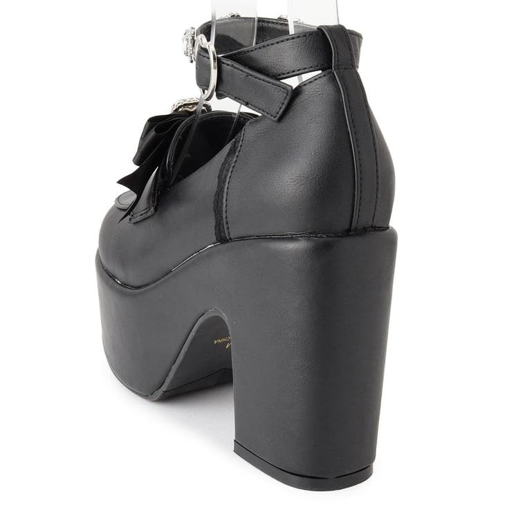 厚底リボン付き3WAYキラキラパンプス | ESPERANZA | 詳細画像11 