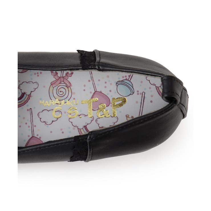 厚底リボン付き3WAYキラキラパンプス | ESPERANZA | 詳細画像16 