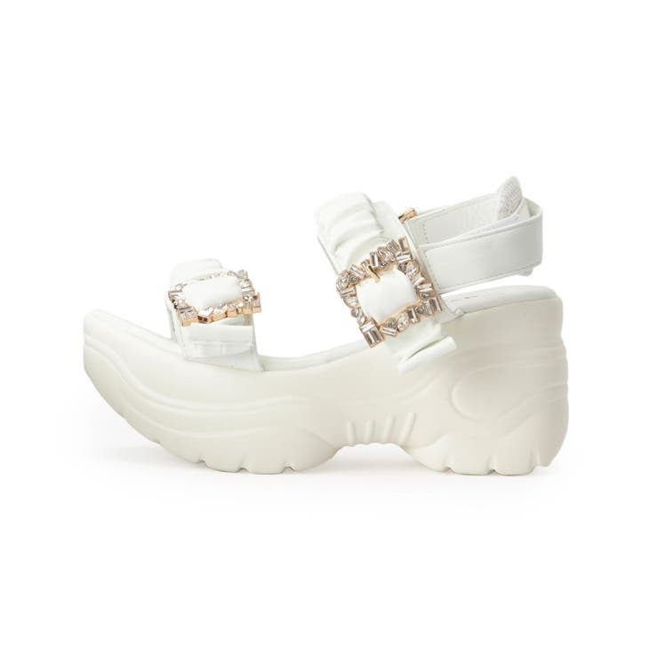 厚底バックルサンダル | ESPERANZA | 詳細画像30 