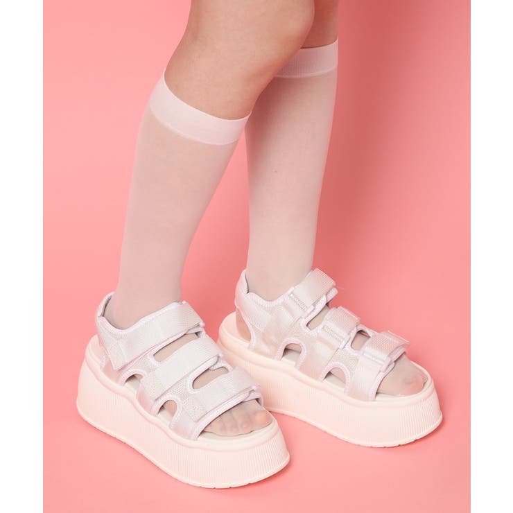 厚底3本ベルトスポーツサンダル | ESPERANZA | 詳細画像14 