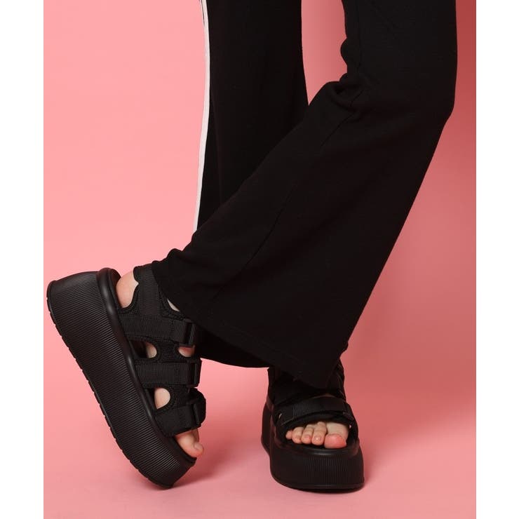 厚底3本ベルトスポーツサンダル | ESPERANZA | 詳細画像16 