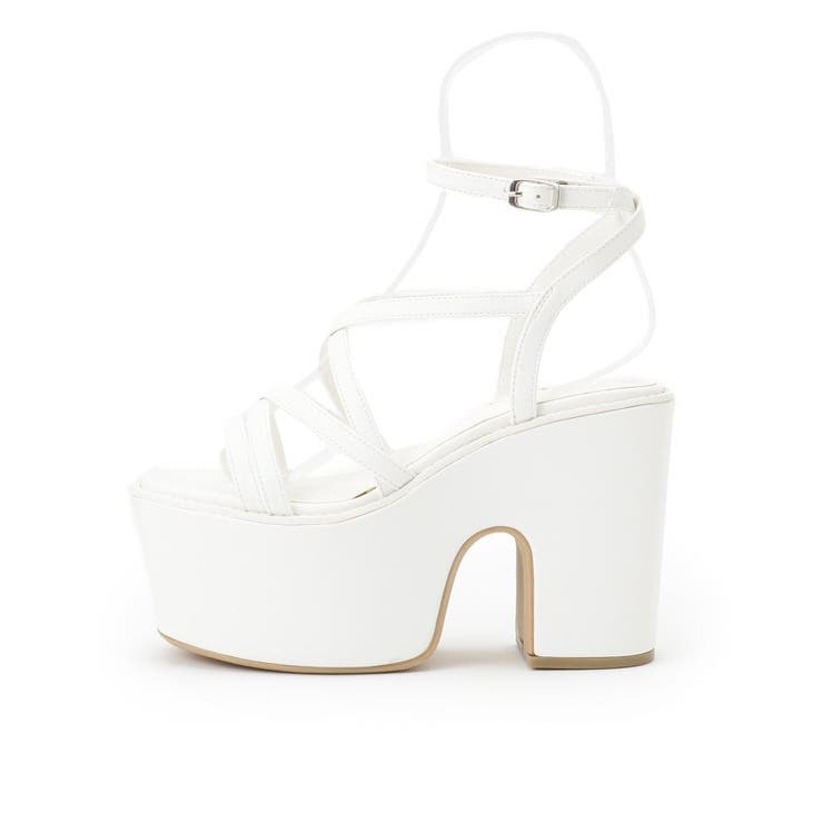 厚底レースアップサンダル | ESPERANZA | 詳細画像4 