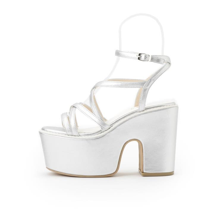 厚底レースアップサンダル | ESPERANZA | 詳細画像7 