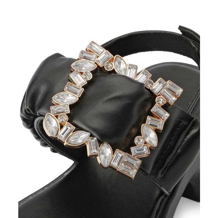 バックル付きギャザーサンダル | ESPERANZA | 詳細画像8 