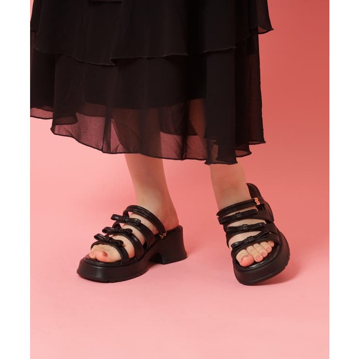 3連リボンバレエコアサンダル | ESPERANZA | 詳細画像9 