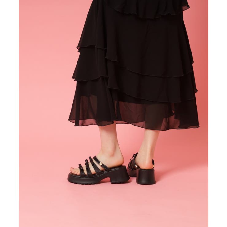 3連リボンバレエコアサンダル | ESPERANZA | 詳細画像10 