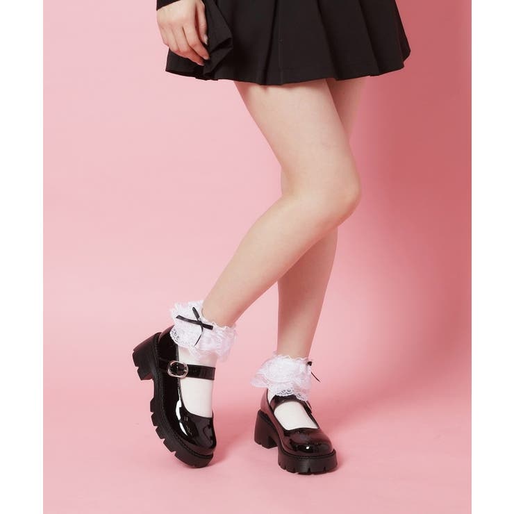 ブラック(219) | ストラップ付パンプスメリージェーン | ESPERANZA